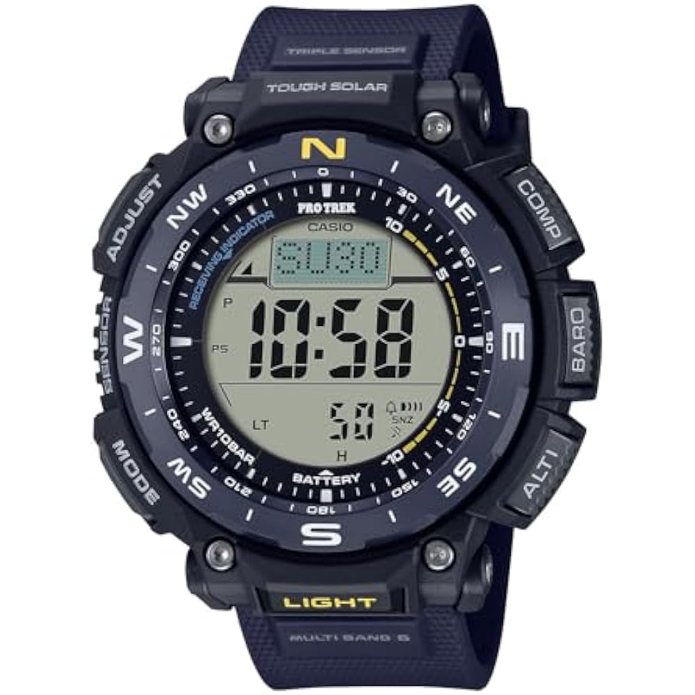 [Casio] Pro Trek Watch [Domestic Genuine] Climber Line Radio Wave Solar Biomass Plastic PRW-3400Y...