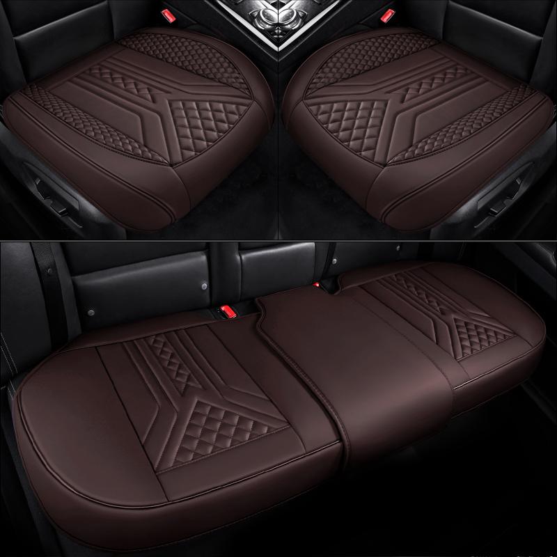 Universal Style Pu Leather Car Seat Cover Cushion for Bmw 3 Series E46 E90 E93 F30 F31 F34 F35 G20 G21 G28 Auto Accessories