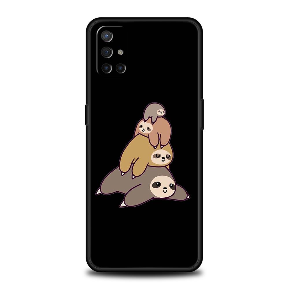 Couple Style Cartoon Phone Case For OnePlus 12 11 10 9 8 7 7T Pro 12R 10R 9RT 9R 8T Nord N100 N200 N10 2T CE 2 5G Black Cover