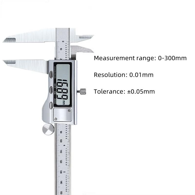 

Электронный цифровой штангенциркуль measuring range：0~300mm