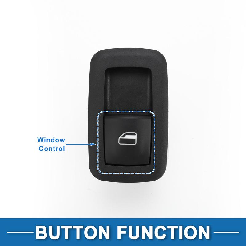 X Autohaux Rear Power Window Switch for Jeep Cherokee 2004-2015 Window Control Switch