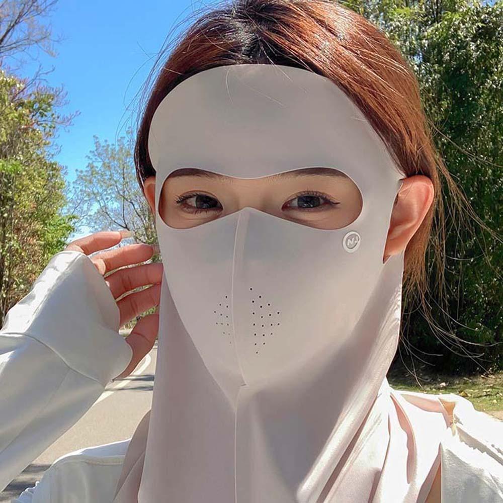 Elastic UPF50+ Sunscreen Mask Breathable Face Sun Protection Comfortable UV Protection Mask  School