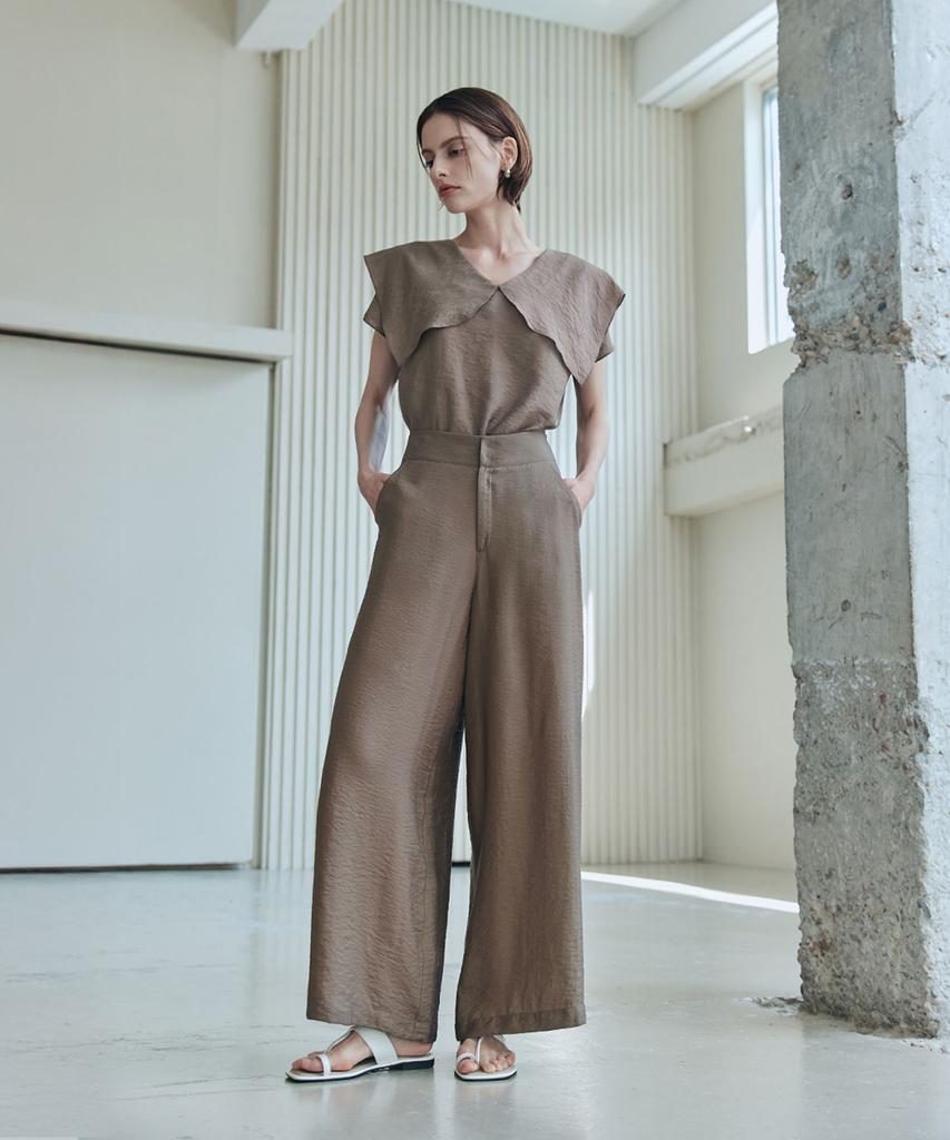 ZEROSTREET [2 Colors] Le Zero Flowwear Wide Pants