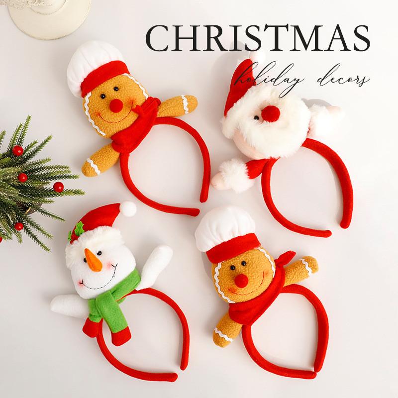 Christmas Penguin Deer Bear Headband Childrens Festive Hair Ornament For Parties