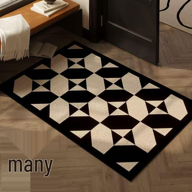 

French Retro High-End Entrance Mat - Dirt-Resistant, Cuttable, Anti-Slip Door Mat 40x60 cm