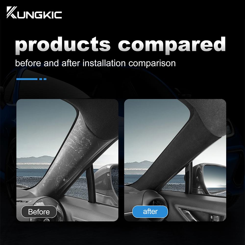 Suede A-pillar Protective Sticker For Subaru BRZ Toyota GR86 2025 2025 2025 2025 LHD RHD Pad Cushion Interior Trim Accessories