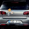 Auto Window Sticker 3Pcs/Set Cat Scratch Car Funny Weather-resistant Self-adhesive SUV Vehicle Cartoon Body Decoration Kitten Animal Trim Decal