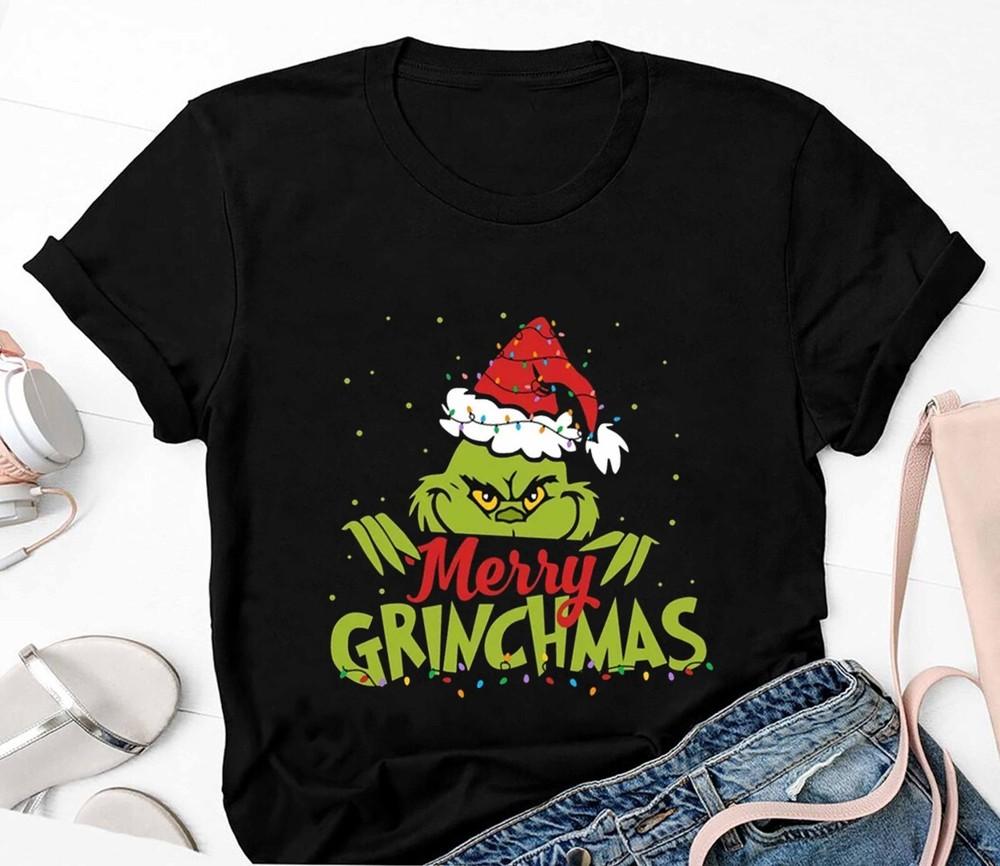 HOT Merry Grinchmas Shirt Grinch Christmas 2024 Shirt