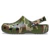 Crocs Classic Clog Unisex Army Green Camouflage Comfortable Casual Clogs 206454-3TC