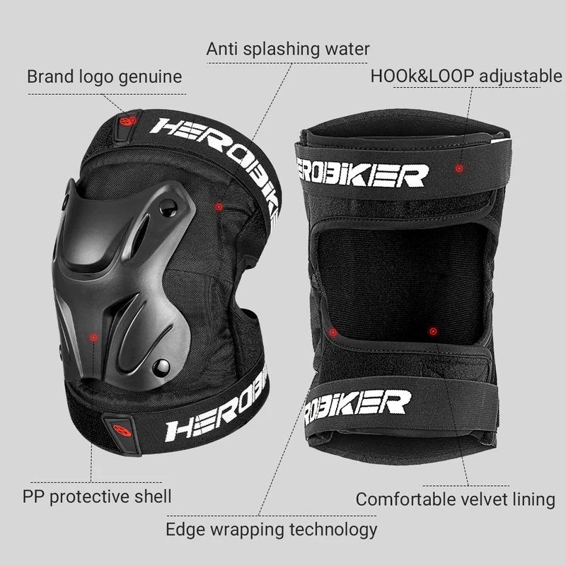 Motocross Anti-Fall Protection Equipment Wear-Resistant Knee Elbow Protectors Guards Braces for Motorcycle Motocross Riding gear