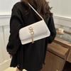 Chic Pu Leather Crossbody Bag For Women 2024 Vintage Style Fashion Shoulder Bag