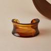 Multiple Colors Acrylic Open Bangles Marbled Geometric Cuff Bracelet Wide-Surface Bracelets  Couple