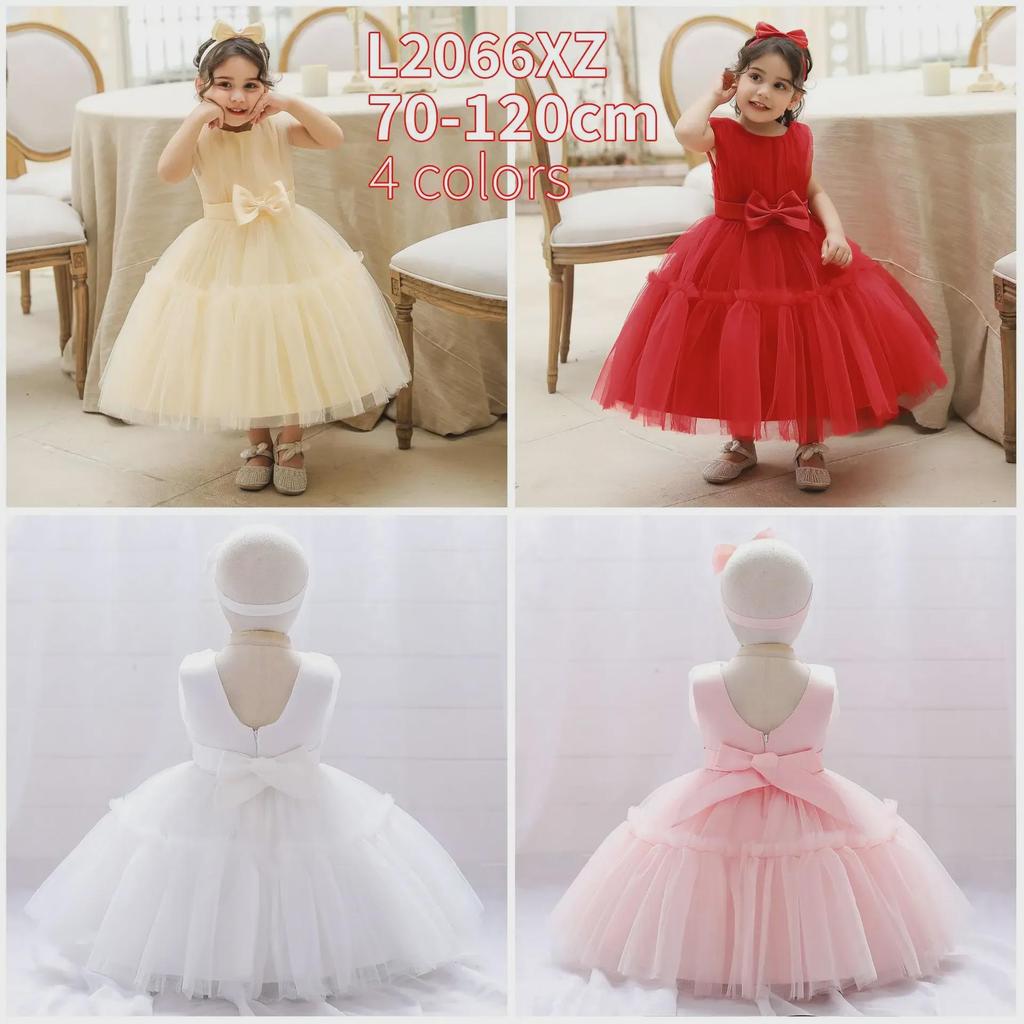 Rochie tutu de prințesă cu plasă pentru fete - Rochie pentru domnișoară de onoare sau ținută de ziua de naștere