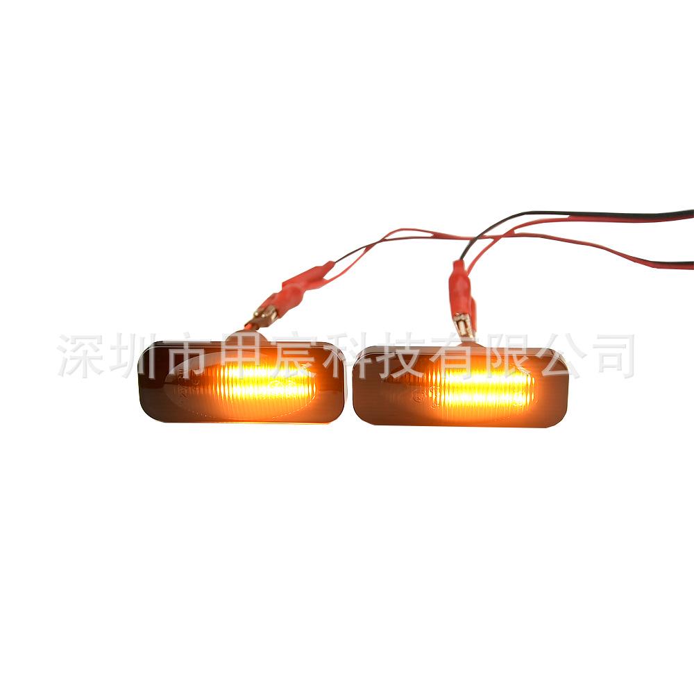 Smoked Sequential Turn Signal & Side/Fender Lights for Opel Omega B Stufenheck Caravan