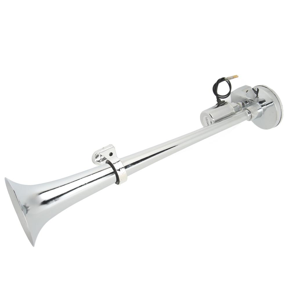 Single Trumpet Air Compressor Horn 150DB 12V Super Loud Universal Fit for Cars Trucks Boats Motorcycles