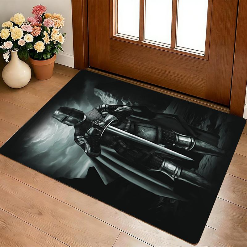 Knightly Silence Living Room Nonslip Area Rug Soft Carpet For Bedroom Game Playroom Sofa Office Home Decor Doormat Christmas Gift C9301907