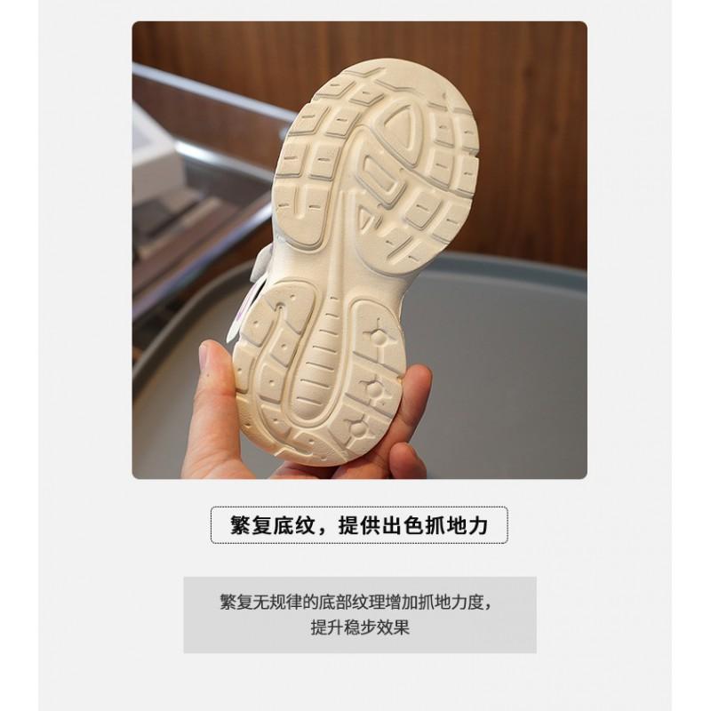 Kids Breathable Mesh Sneakers Boys Girls Soft Sole Casual Dad Shoes School Play Daily Wear