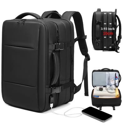 Reiseryggsekk for menn Expand 39L Business 17 tommers bærbar ryggsekk Ryggsekk USB-lading Vanntett fotturer utendørs ryggsekk