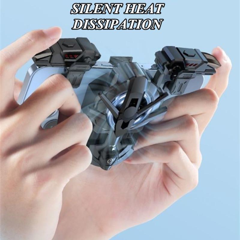 Cheap Mobile Phone Gaming Controller for PUBG Game with Cooler Fan ...