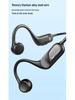 Y12 Waterproof Bone Conduction Bluetooth Earphones for Sports and Swimming – High Quality Sound, Ear-Hook Design