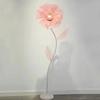 50cm Big Gauze Poppy Flower Hollow Design Simulation Flower Silk Mesh Flower  Wedding Decoration
