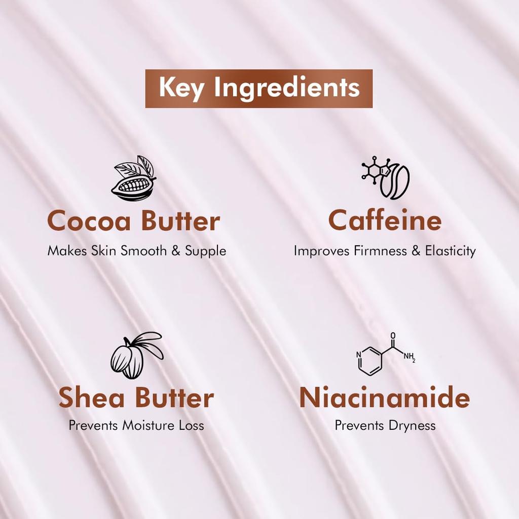 mCaffeine Summer Breeze Perfume Body Lotion 300ml X Pack of 2 for Deep Hydration & Lightweight Daily Use