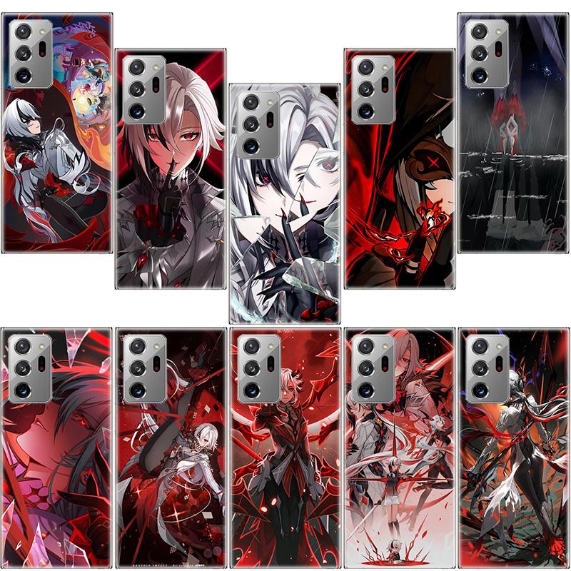 Arlecchino Genshin Impact Phone Case for Samsung A17 A37 A57 A54 A14 A24 A34 A07 A04S A02S A12 A22 A32 A52S A16 A26 A36 A56 A72