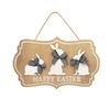 Easter Wooden Hanging Ornament Home Decor Classic Creative Craft