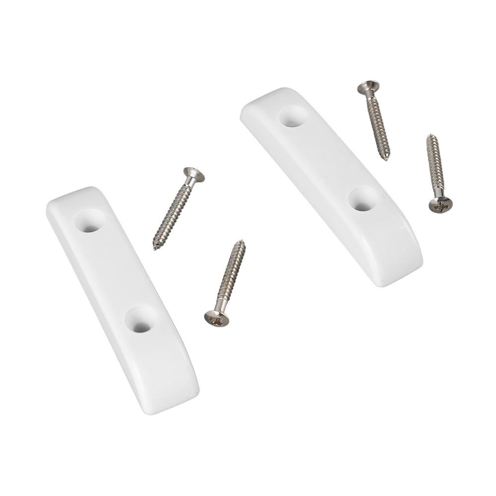 4PCS White Bass Thumb Rest Light Weight Bass Finger Rest Anti Slip Bass Guitar Thumb Rest  Guitar