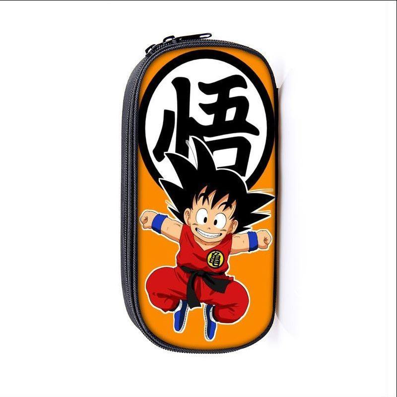 Dragonball Single-Layer Pencil Case Vertical Square Children S Stationery Case Polyester Pencil Case single layer pencil case