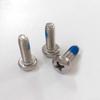 304 Stainless Steel Phillips Round Head Screw with Loctite Anti-Loosening Adhesive, Sizes: M2, M2.5, M3, M4