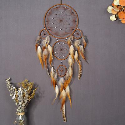 Vintage Bohemian Feathers Dream Catcher Wall Hangings Living Room Pendants Home Decorations Handmade Ornaments For Party Gifts