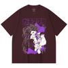 230 g/m² 100% Baumwolle Gachiakuta V4 Jabber Print Unisex Schweres Baumwoll-T-Shirt