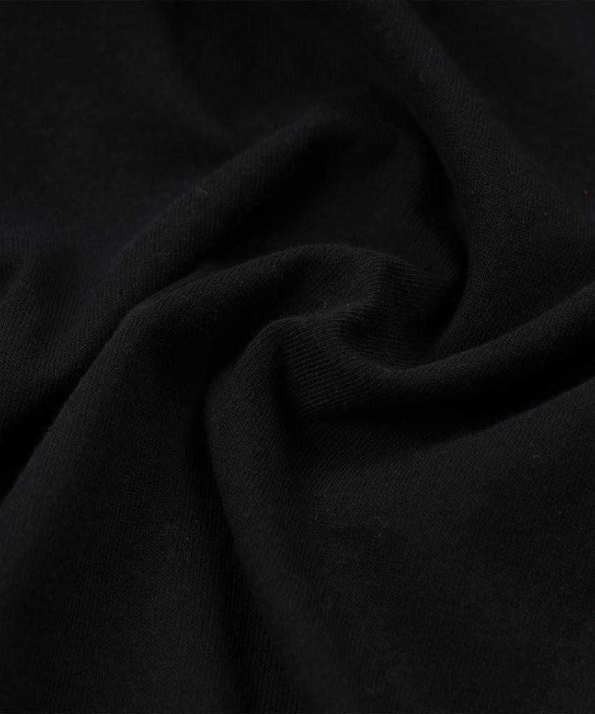 FRIZMWORKS Henley Neck Half Tee _ Black