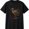 Heron Bird Mens Womens T-Shirt Nature Unisex Novelty Gift Tee Funny Present