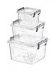HOB021134 STORAGE CONTAINER SET 3 Pcs FOOD BOX