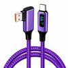 66W Fast Charging Right Angle Charging Cord Right Angle Digital Display Cable  Laptop Charging
