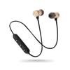 In-ear Sweatproof Earphone with Microphone Earpiece Sports Wireless Bluetooth Earphone Headset Bass Stereo Running (black,black Gold,rose Gold)