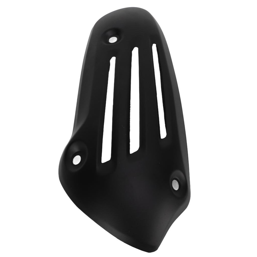 Exhaust Pipe Heat Shield Stainless Steel Exhaust Pipe Protector Replacement for Vespa Sprint 150 Primavera 125 150 Black