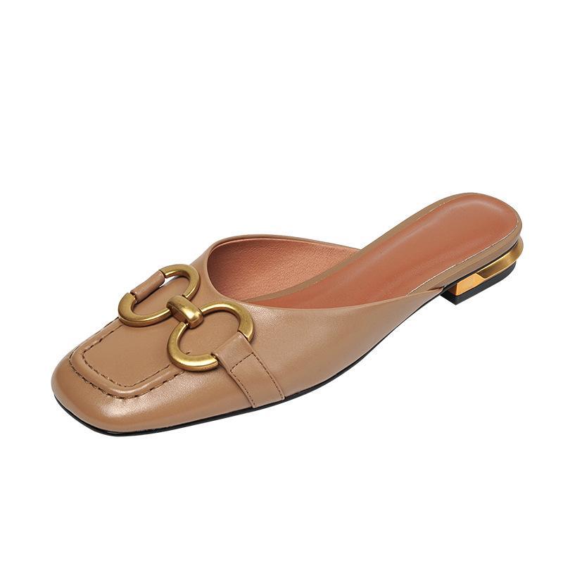 

Модные сандалии, уличная обувь для женщин, шлепанцы на низком каблуке, мюли, женские тапочки, дешевая ликвидация, элегантные и модные, оригинальный ПВХ, шик 34