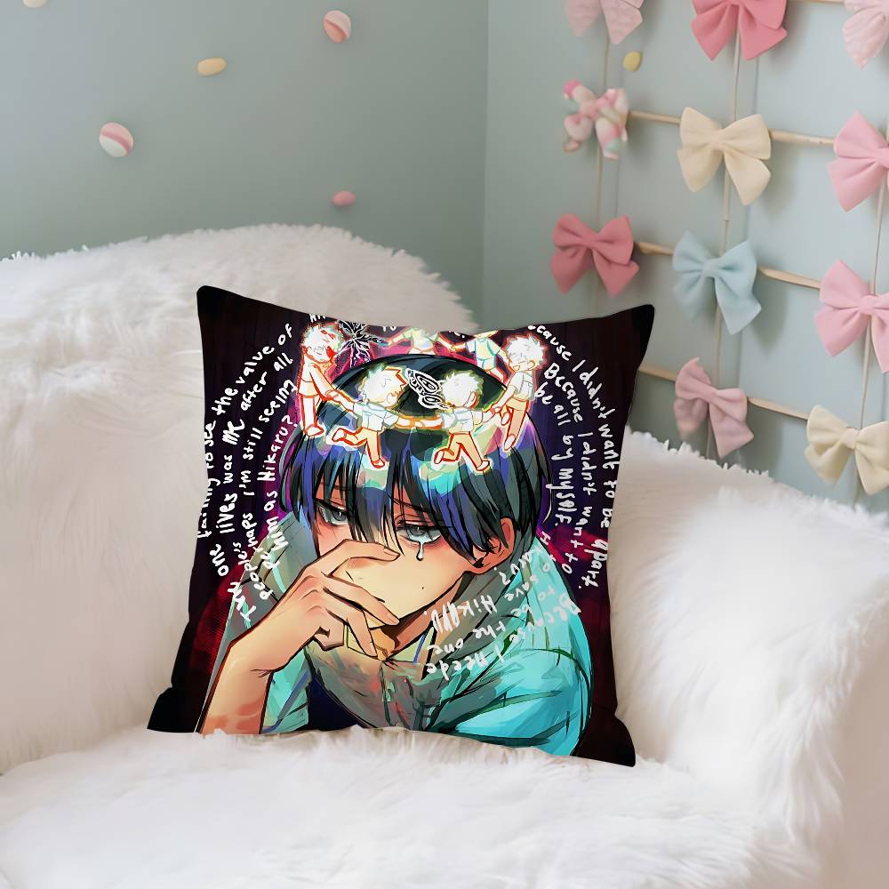 The Summers Hikarus Dieds Case Plush Fabric Soft Pillowcase Double Sided Print Cushion Cover Household Gifts