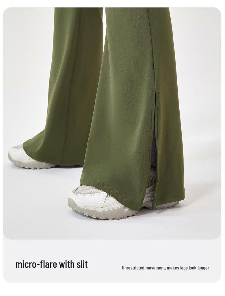 Women's Open Back Yoga Jumpsuit: Butt-Lifting Micro Flare Pants with Bare Feel Fit
