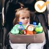 Multifunctional Strollers Storage Hanging Bag with Spacious Compartment for Baby Bottles Toy Snacks Secure Attachment
