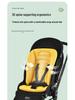 Stroller Spine Support Cushion: Thick Padded Baby Seat for High Chairs, All-Season Comfort