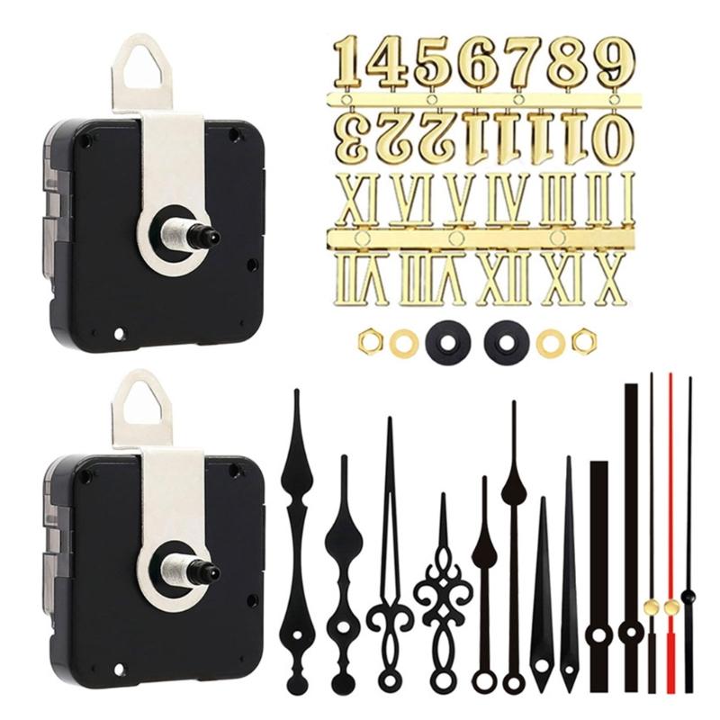 Mecanism de Ceas de Perete cu Cuarț Profesional și Practic, Kituri de Piese pentru Reparare DIY cu Ace de Ceas