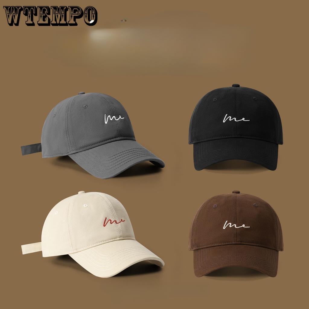 Men's Baseball Cap, Widened Brim, Deep Top, Cool and Trendy Letter Duckbill Cap