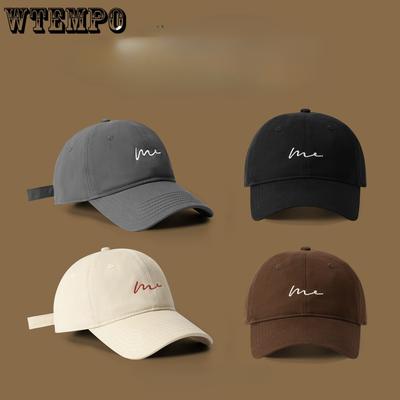 Men's Baseball Cap, Widened Brim, Deep Top, Cool and Trendy Letter Duckbill Cap