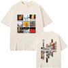Radiohead Band Cotton Mens Oneck Shirt Music Album Graphics Womens Summer Rock Gothic HipHop High Quality Luxury Tshirt