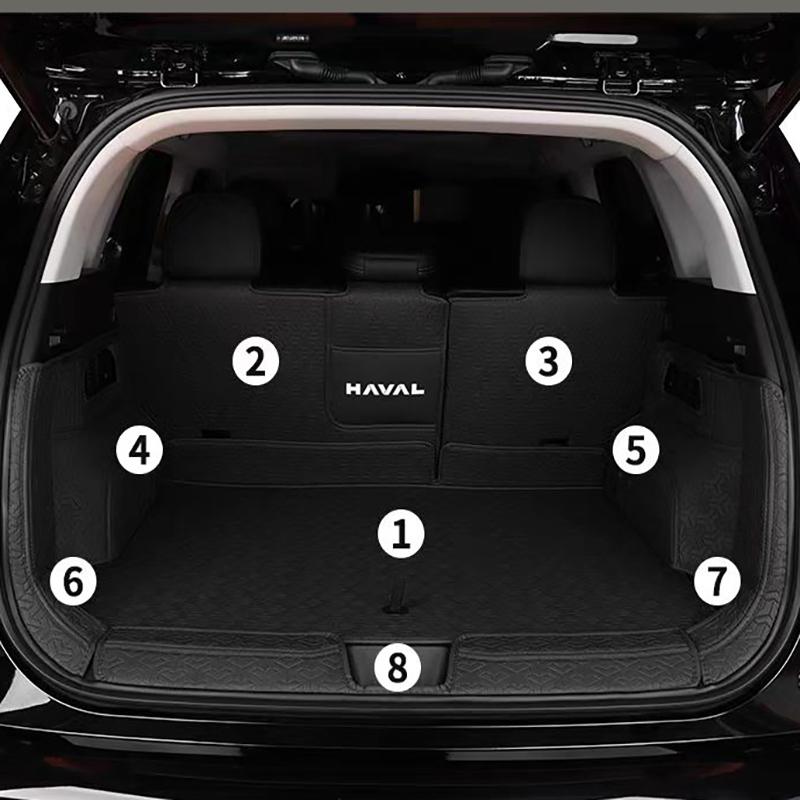 

Для Great Wall HAVAL H7 2024 2025 2026+ Аксессуары Специальные Коврики в Салон Автомобильный Коврик Кожаный Водонепроницаемый Коврик для Ног Полные Чехлы