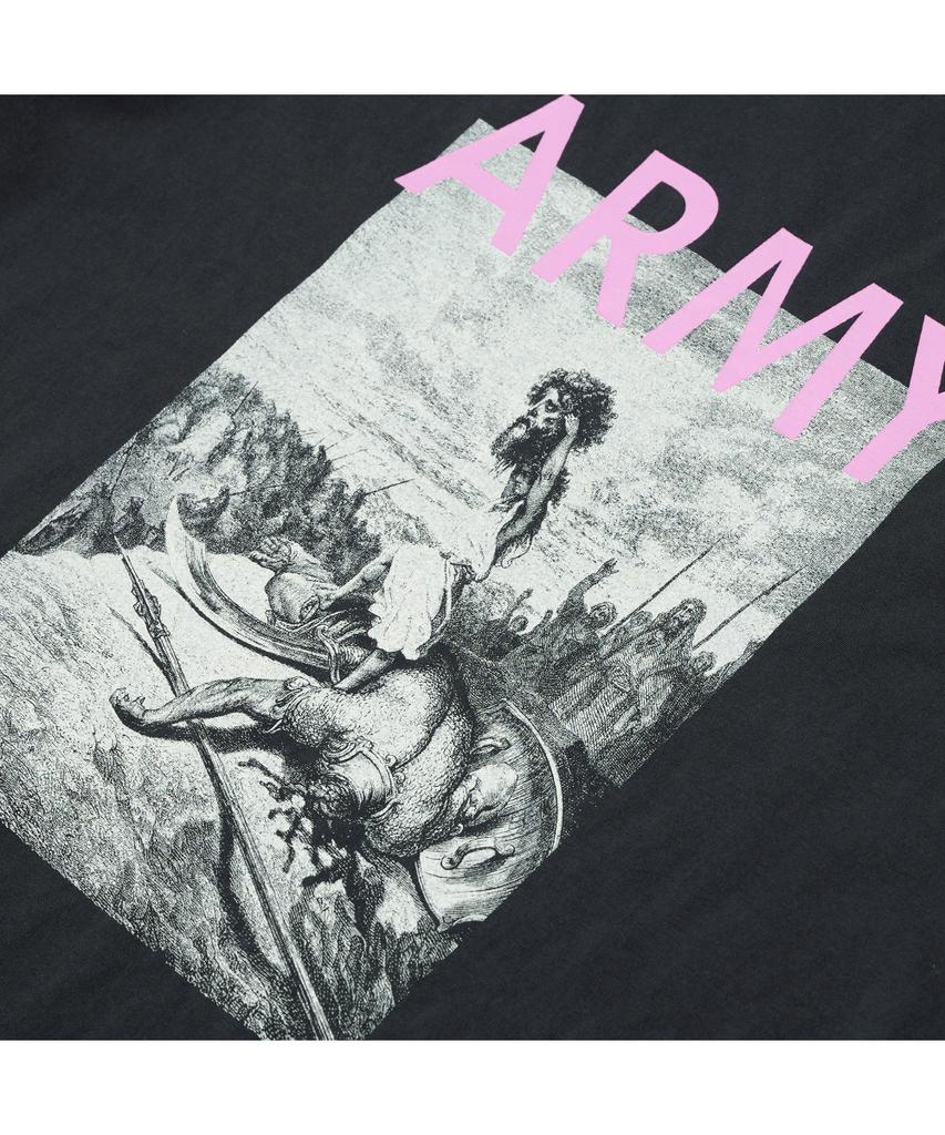 Dyutelo New Army Short Sleeve T-Shirt Vintage Black